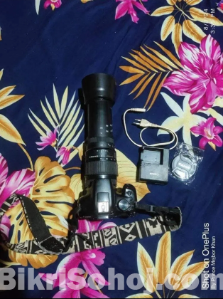 Canon 1300D With Sigma Dg 70-300mm  Zoom Lense
